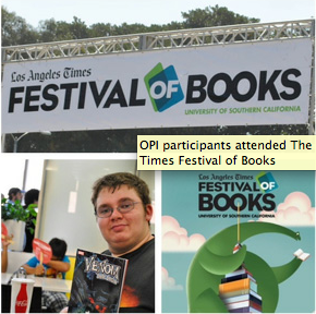OPI Living Educational Outing LA Festival of Books 2012