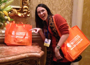 OPI's Cassie Karch at NATSAP 2014