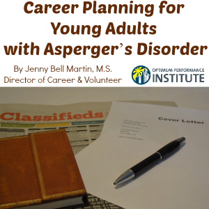 career planning aspergers young adult