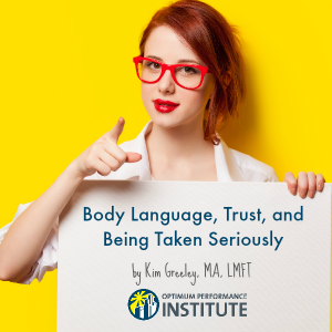 body language trust young adults